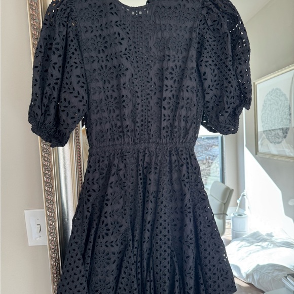 Rhode Black Eyelet Dress - Picture 4 of 6